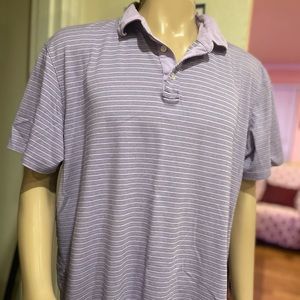 Michael Kors Mens Striped Polo XXL